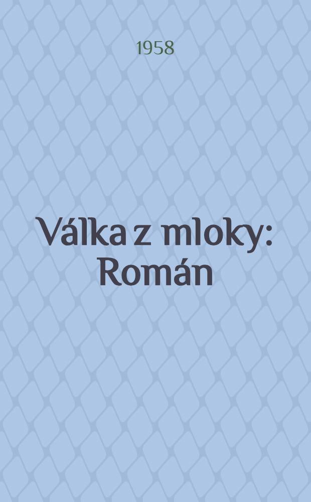 Válka z mloky : Román