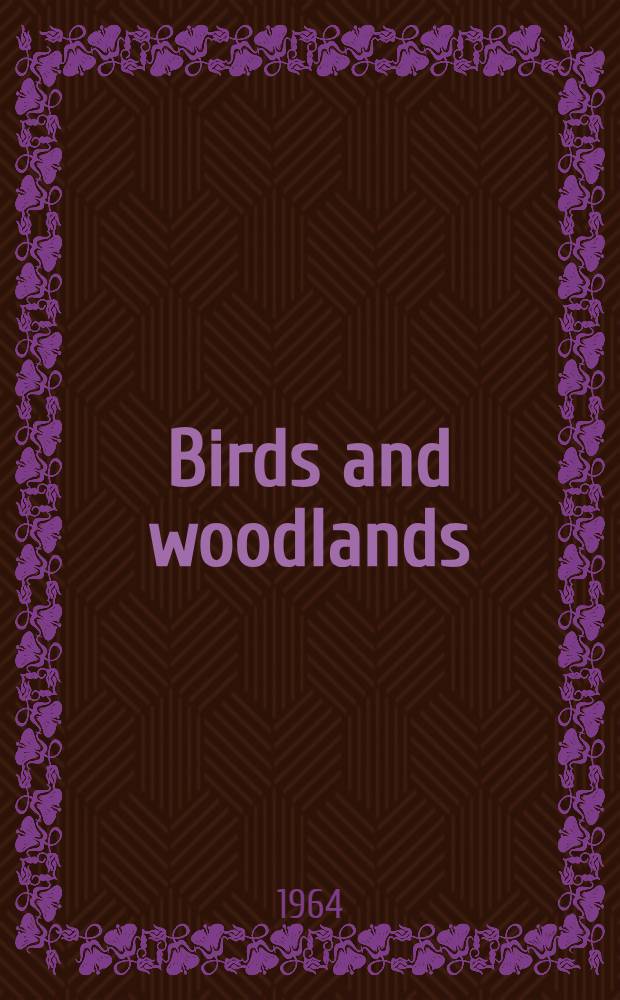 Birds and woodlands