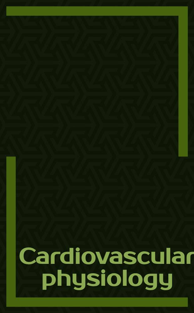 Cardiovascular physiology