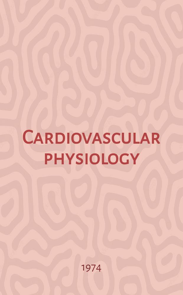 Cardiovascular physiology