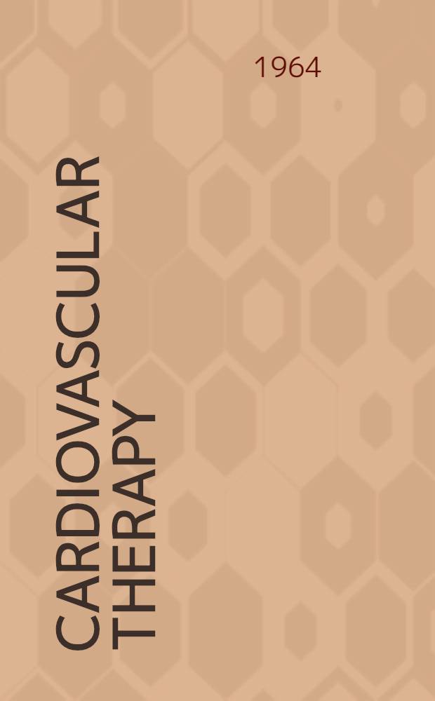Cardiovascular therapy
