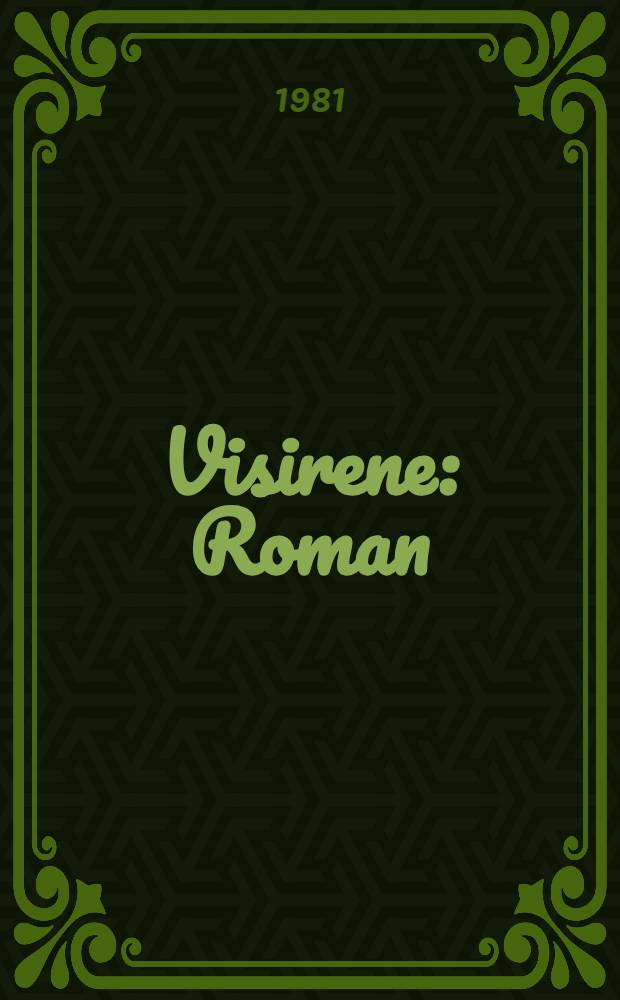Visirene : Roman