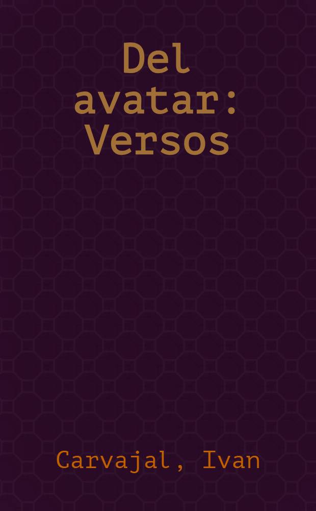 Del avatar : Versos