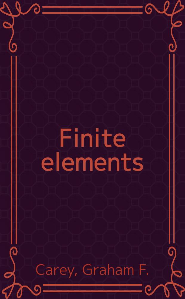 Finite elements