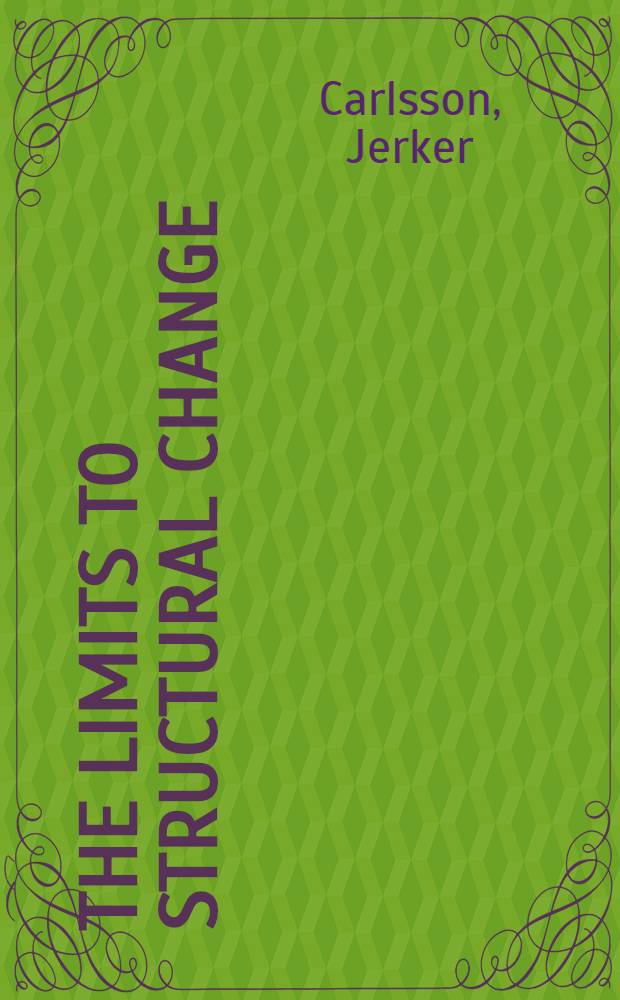 The limits to structural change : A comparative study of foreign direct investments in Liberia a. Ghana, 1950-1971 : Diss.