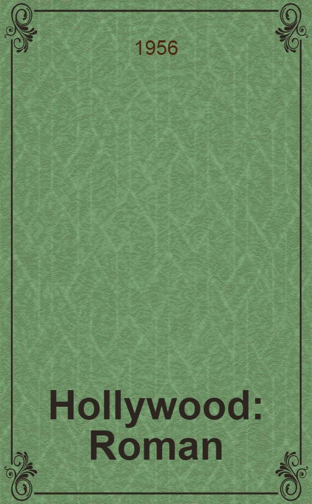 Hollywood : Roman