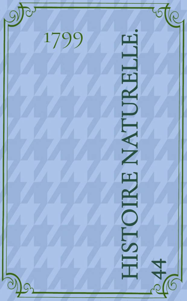 Histoire naturelle. [44] : [Oiseaux]