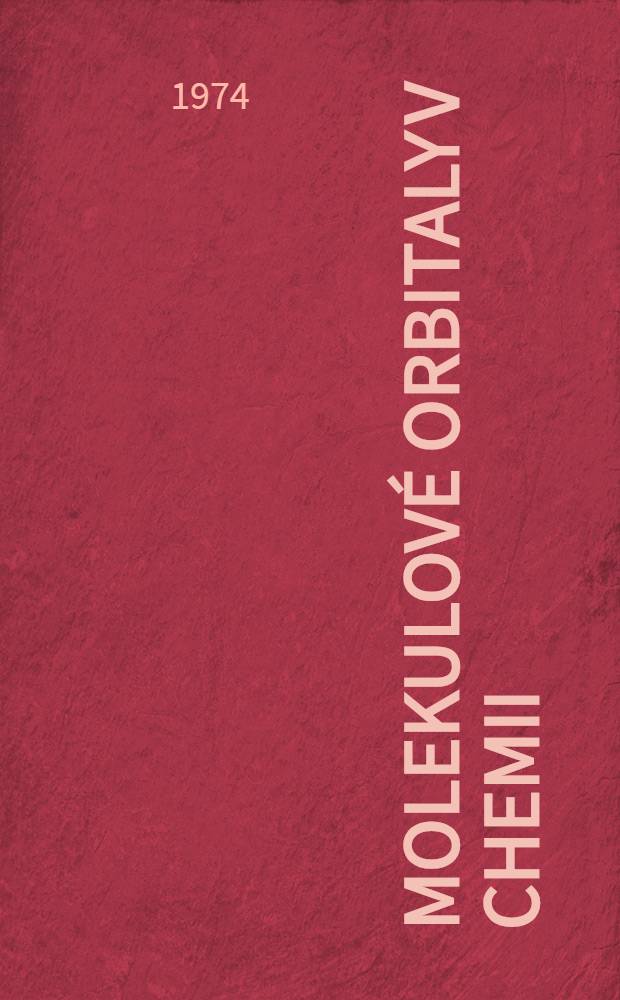 Molekulové orbitaly v chemii