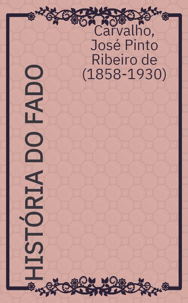 História do fado