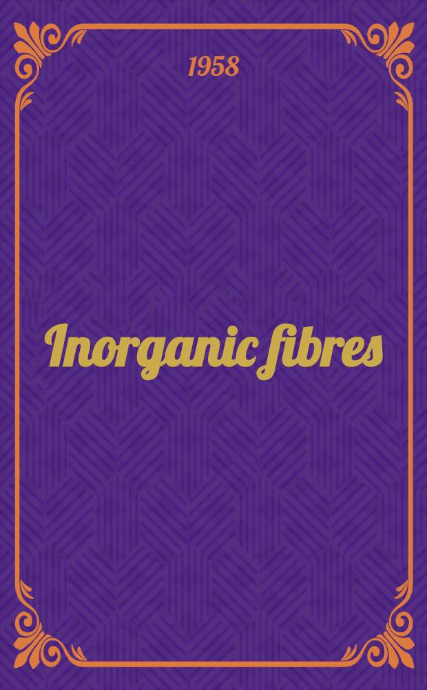Inorganic fibres