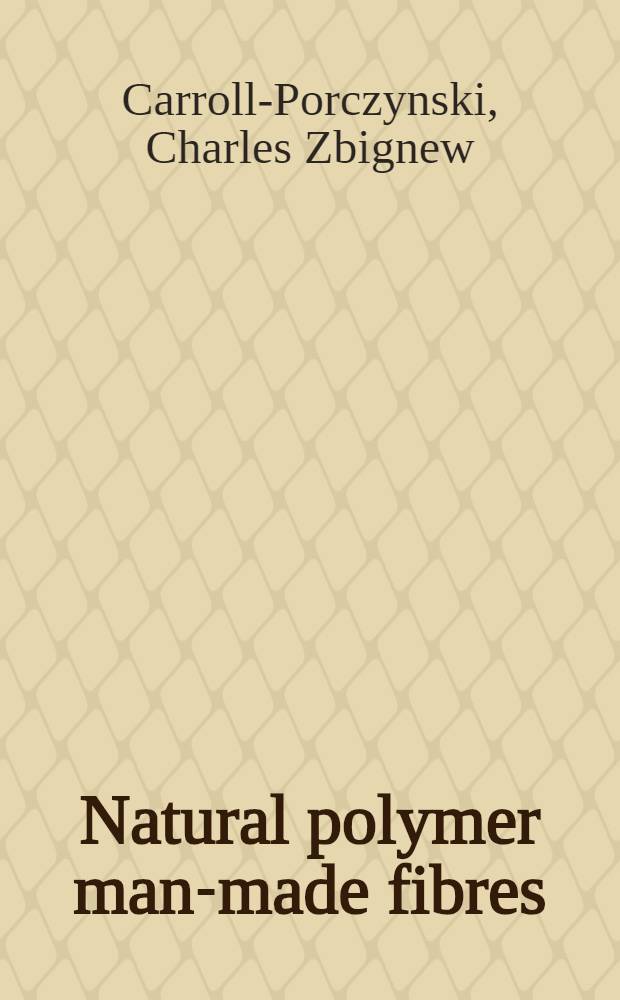 Natural polymer man-made fibres