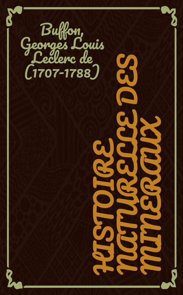 Histoire naturelle des minéraux : T. 1-9