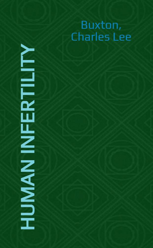 Human infertility
