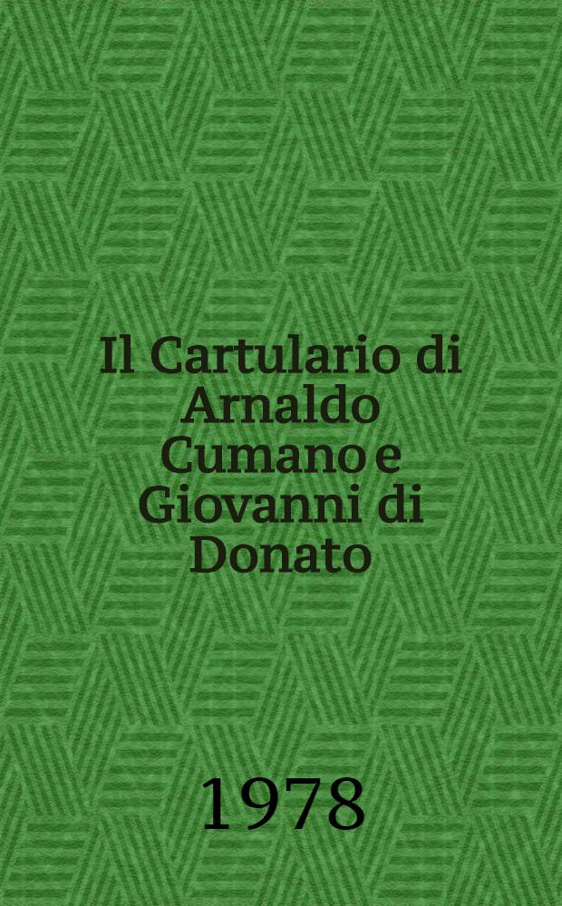 Il Cartulario di Arnaldo Cumano e Giovanni di Donato (Savona, 1178-1188)