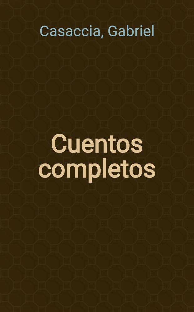 Cuentos completos