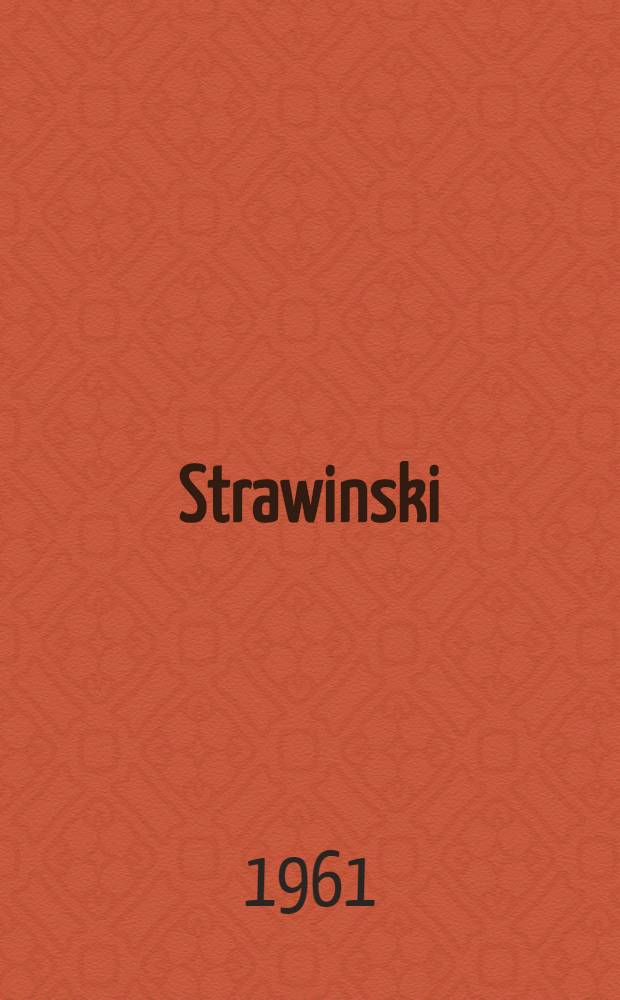 Strawinski