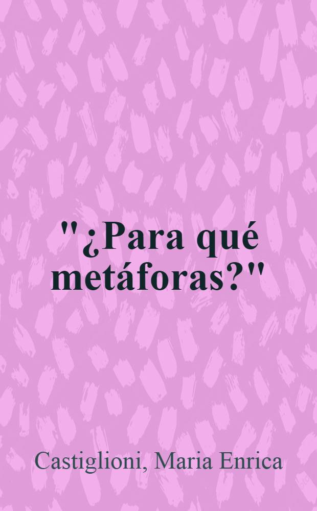 "¿Para qué metáforas?" : La poetica di Ernesto Cardenal