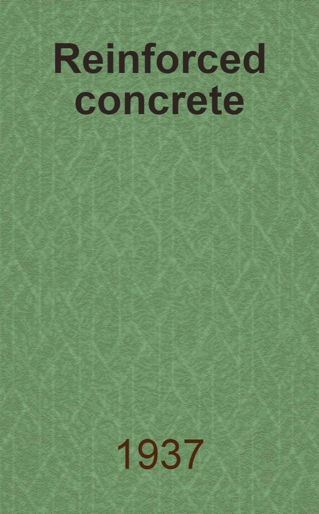 Reinforced concrete