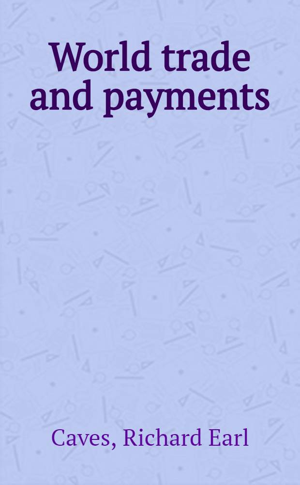 World trade and payments : An introduction