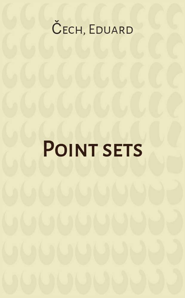 Point sets