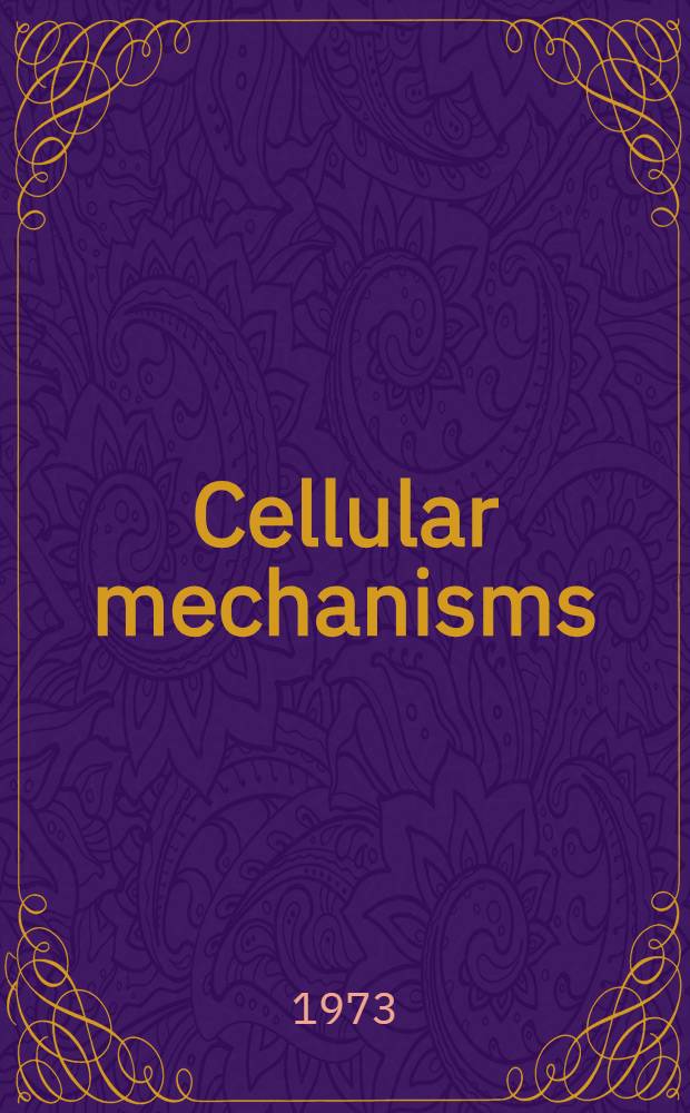Cellular mechanisms