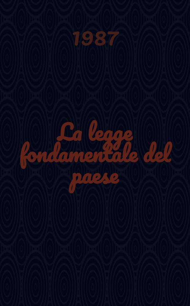 La legge fondamentale del paese : Verso il 10-o anniversario della Costituzione dell'URSS