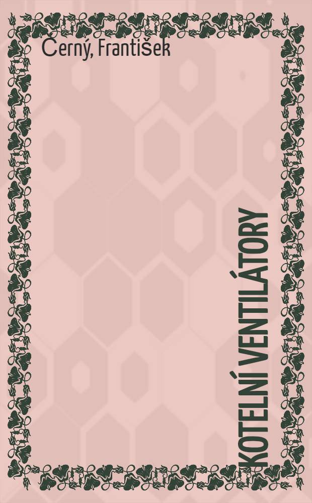 Koteln&iacute; ventil&aacute;tory