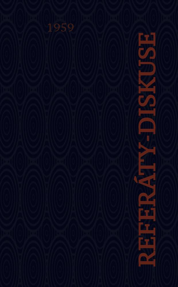Referáty-diskuse