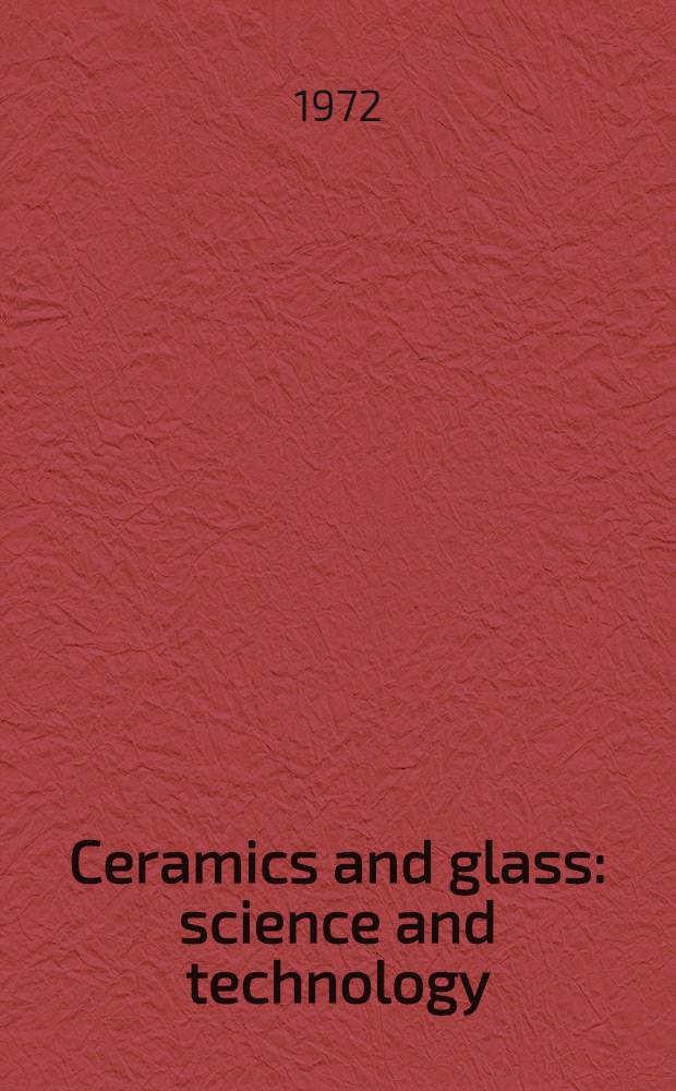Ceramics and glass: science and technology : A series of monographs. Vol. 2 : Physics of electronics ceramics