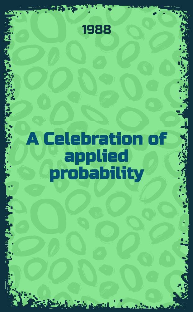 A Celebration of applied probability