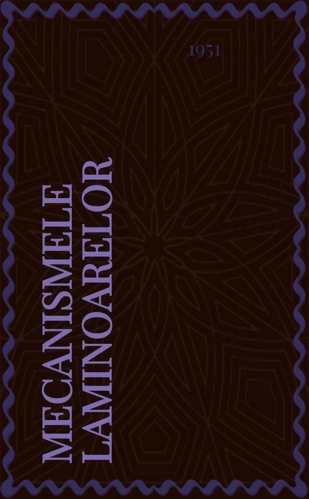 Mecanismele laminoarelor : Trad. din limba rusă