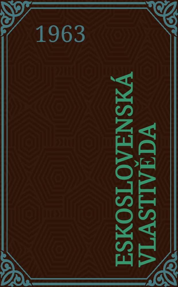 Československá vlastivěda