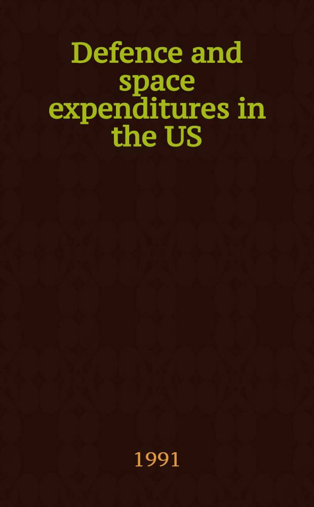 Defence and space expenditures in the US : An Inter-firm analysis