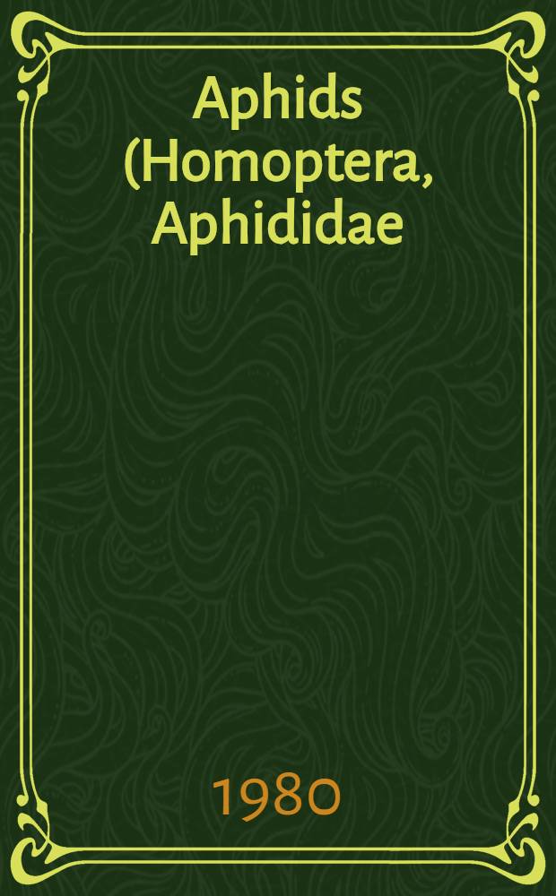 Aphids (Homoptera, Aphididae) of North-West India. Pt. 2 : Two new species and an undescribed morph