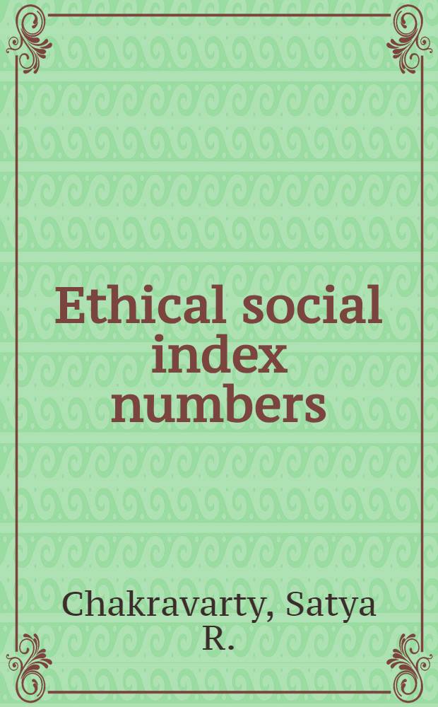 Ethical social index numbers