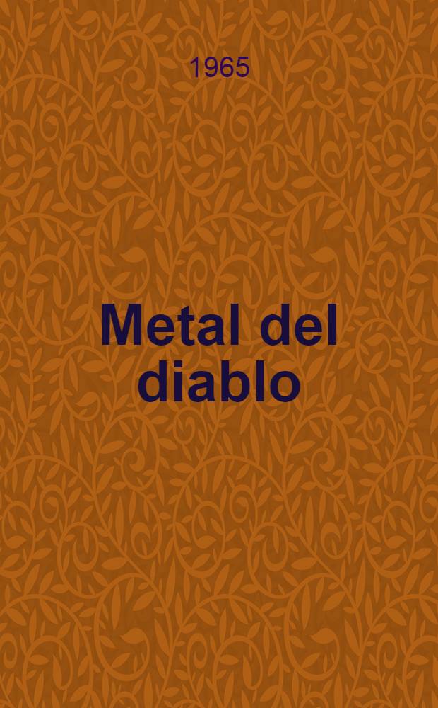 Metal del diablo