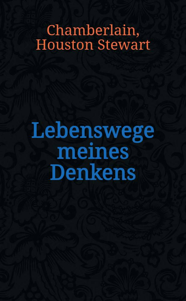 Lebenswege meines Denkens