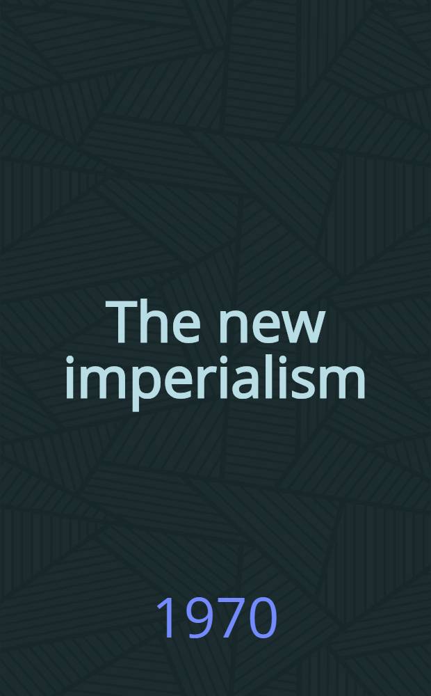 The new imperialism