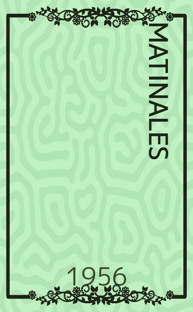 Matinales