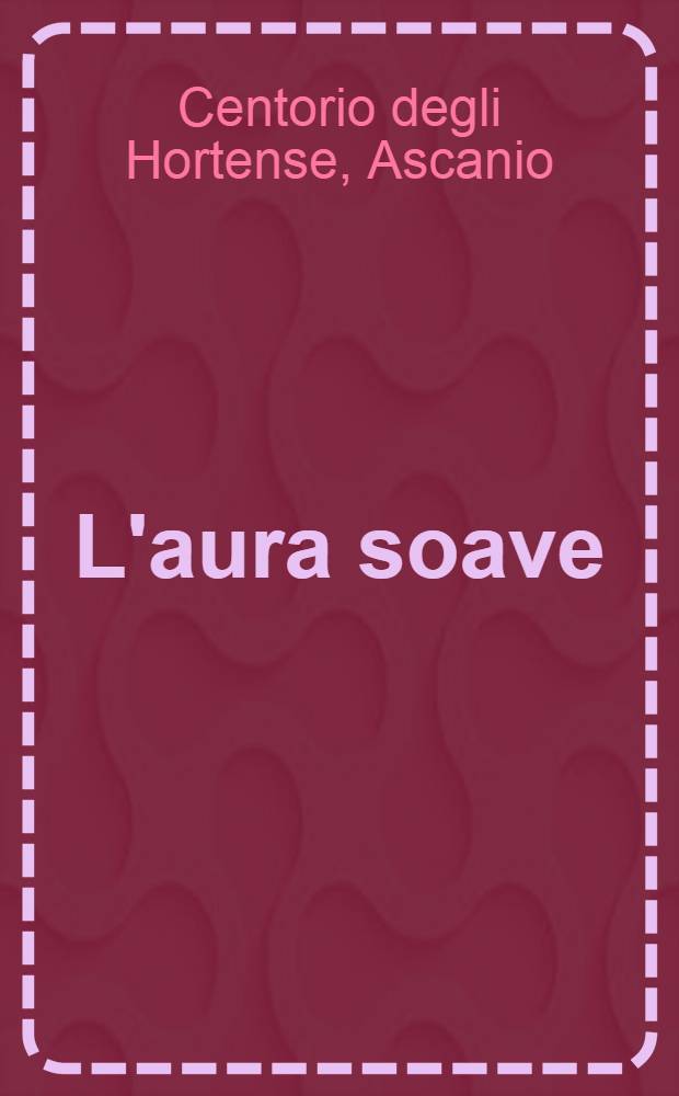 L'aura soave