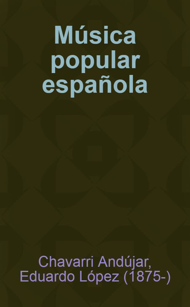 Música popular española