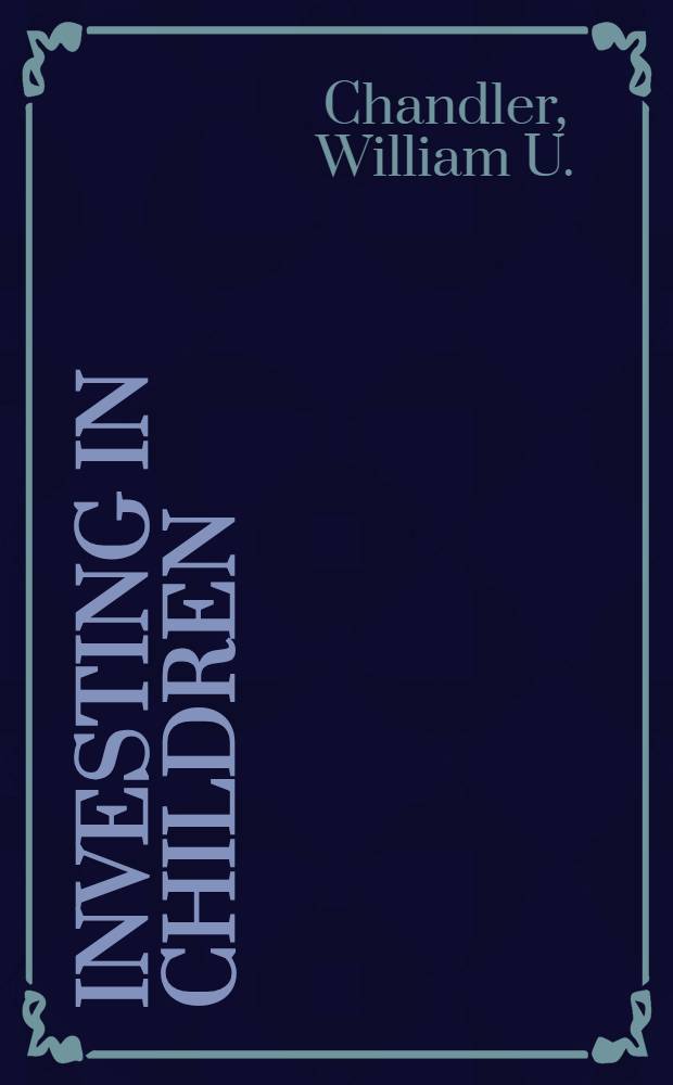 Investing in children