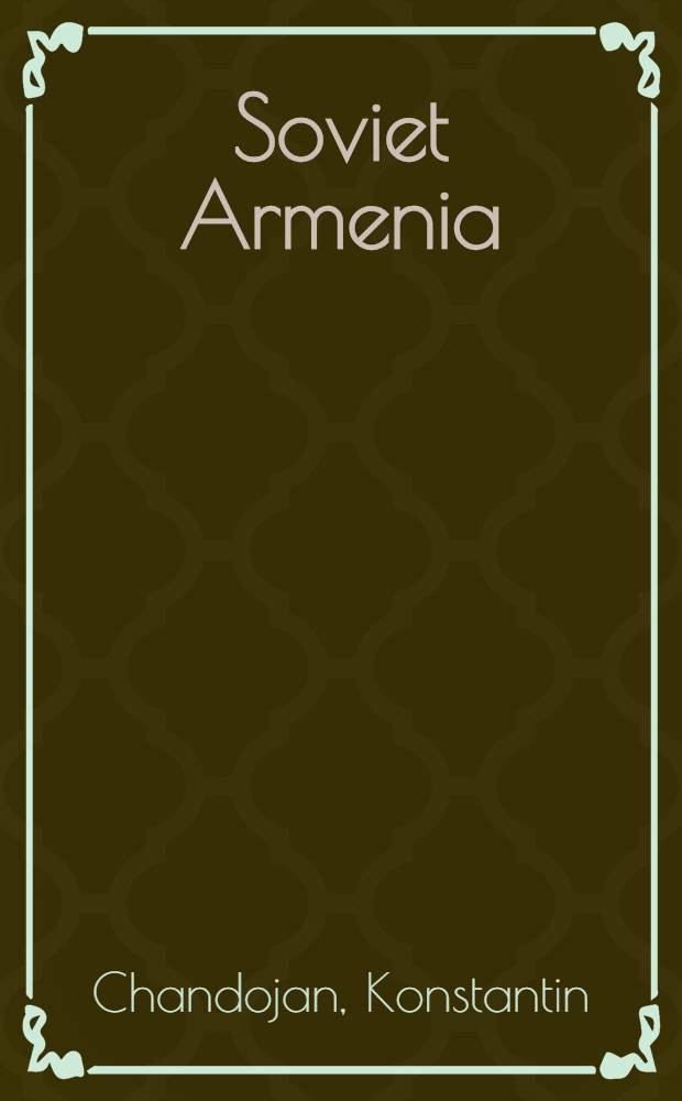 Soviet Armenia