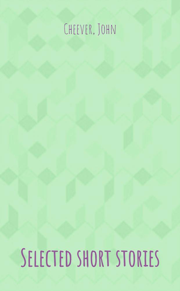 Selected short stories