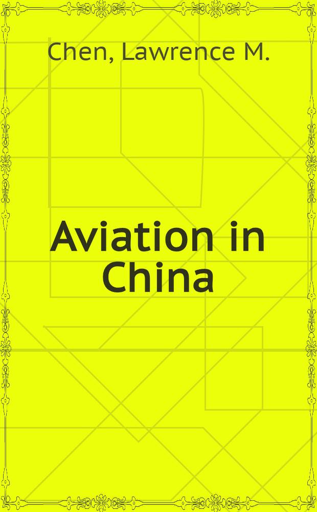 ... Aviation in China