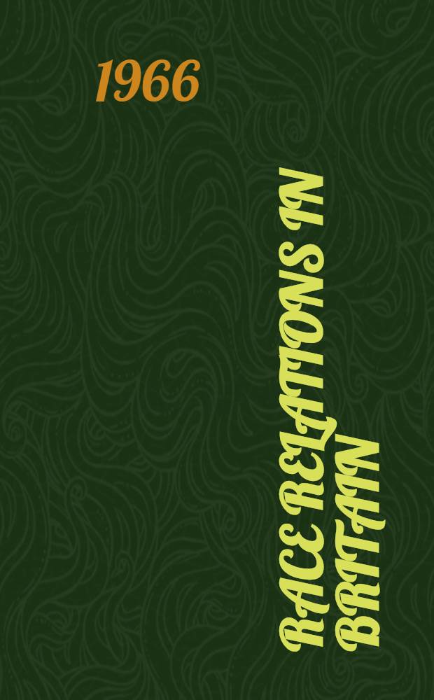 Race relations in Britain