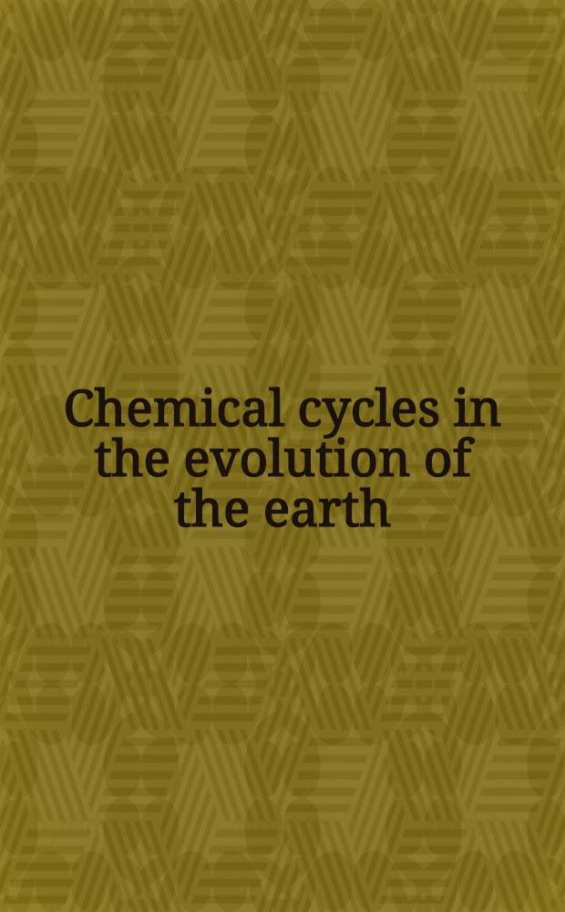 Chemical cycles in the evolution of the earth