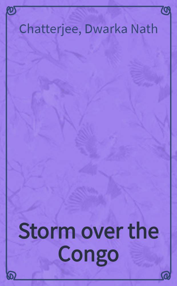 Storm over the Congo