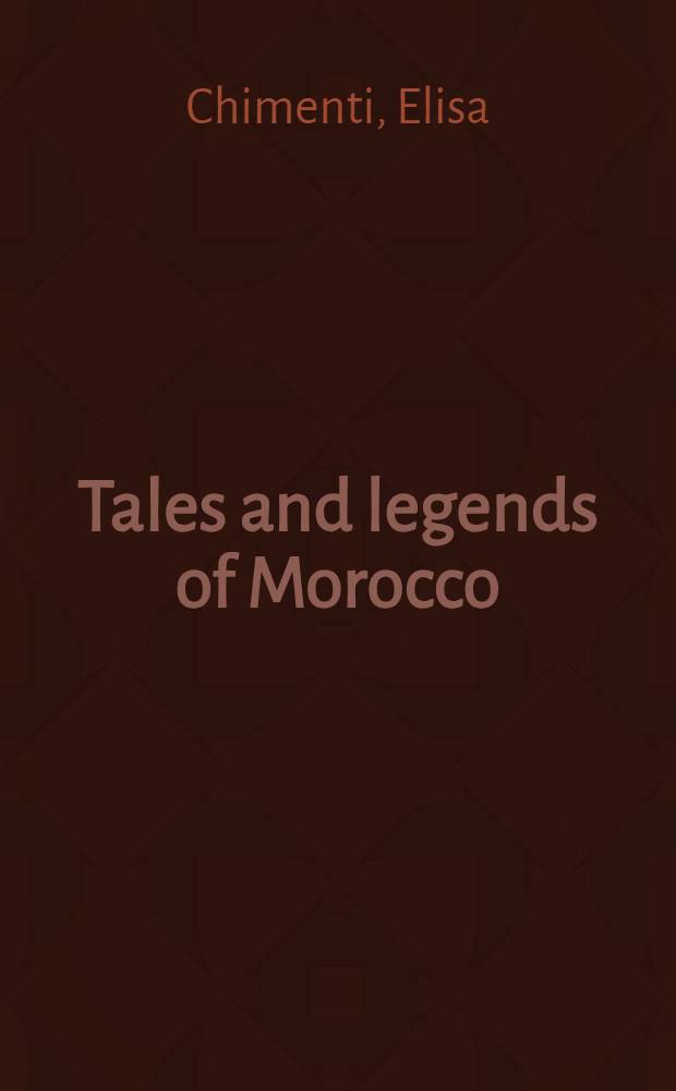 Tales and legends of Morocco