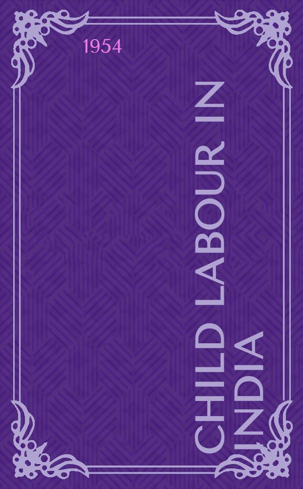 Child labour in India